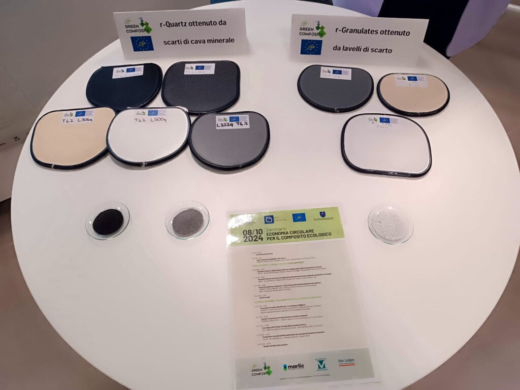 用于环保型复合材料的回收材料，展览研讨会